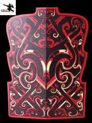 Small Double-Curve Shield by LK Chen