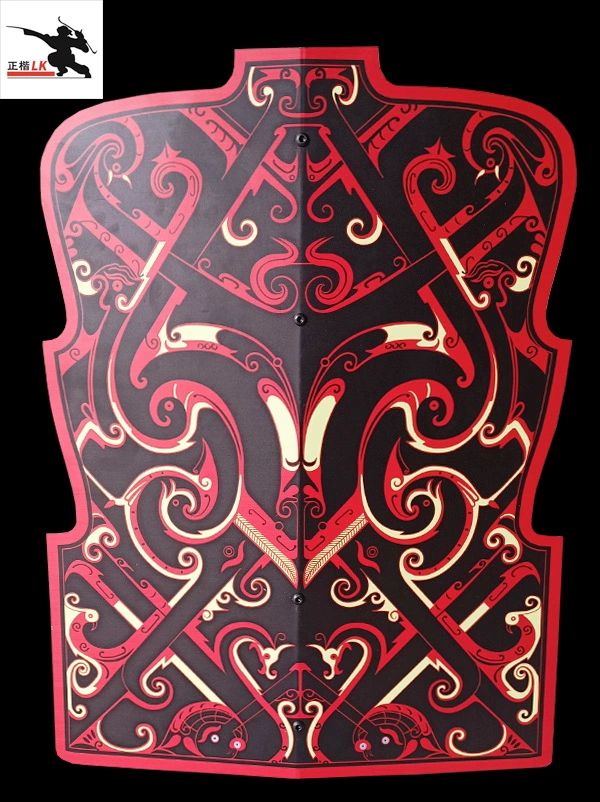 Small Double-Curve Shield made by LK Chen