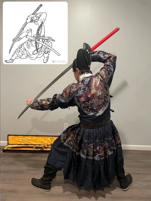 Ming Imperial Guard's Chang Dao made by LK Chen