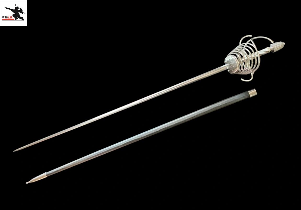 Vincentio Italian Seven Rings Rapier made by LK Chen