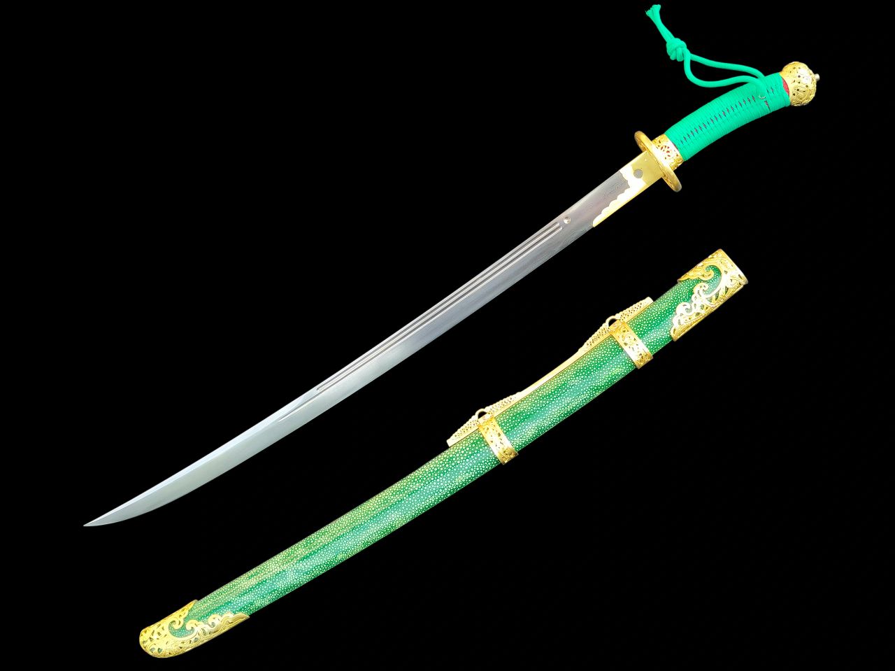 Golden Willow Liuye Dao made by LK Chen
