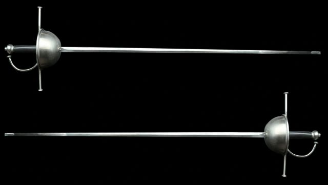 Sparring Cup-Hilt Rapier Pair made by LK Chen