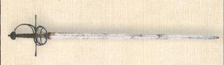 Saxony German Rapier by LK Chen